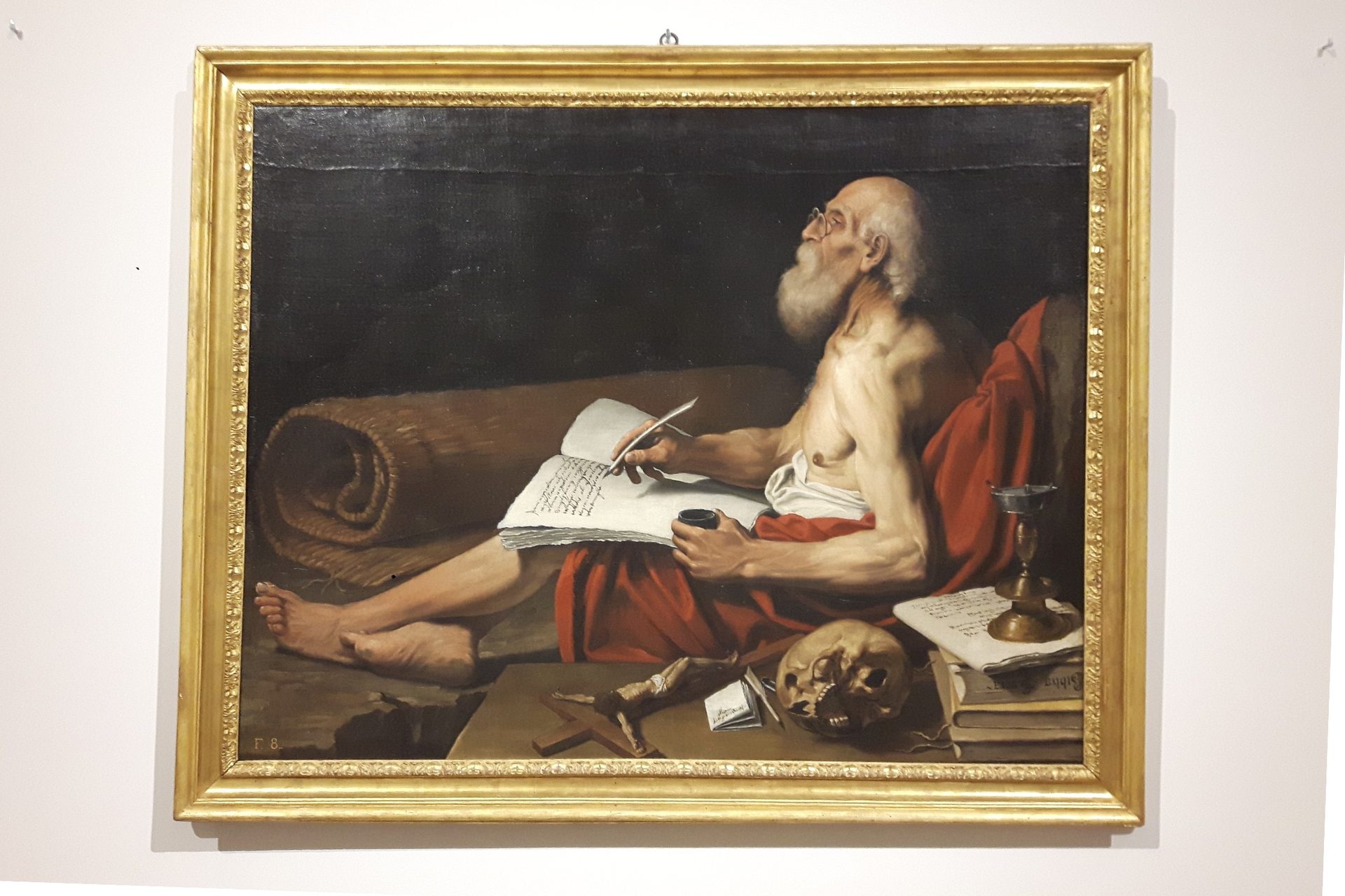 “Saint Jerome with glasses”, by Lionello Spada, Rome (1).jpg